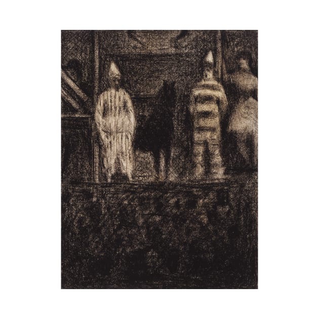 Sidewalk Show by Georges-Pierre Seurat by Classic Art Stall