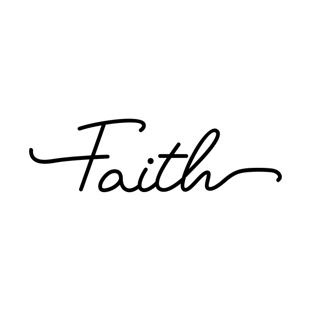 Faith minimalist christian shirt by worshiptee