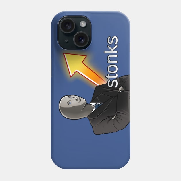 Stonks Phone Case by NikiP