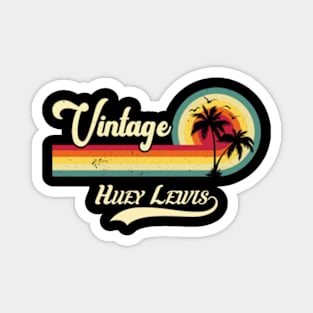 Summer vintage huey lewis Magnet