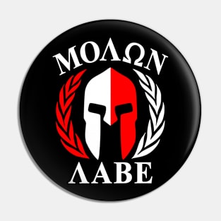 Mod.28 Molon Labe Greek Spartan Pin