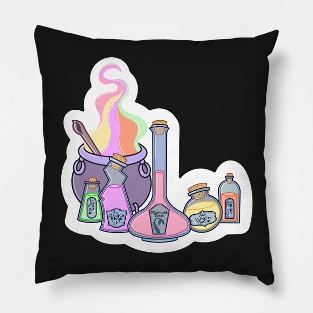 Potion Pillow by astroashleeart