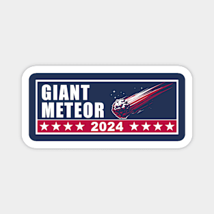 Giant Meteor 2024 Magnet