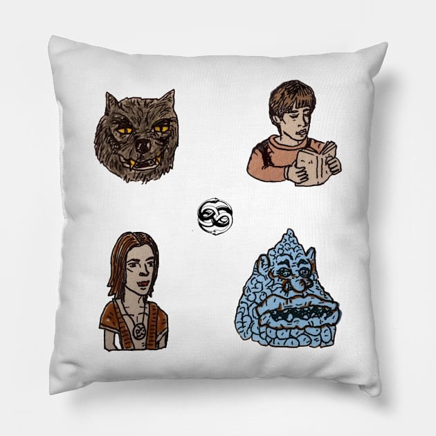 Neverending story Pillow by MattisMatt83