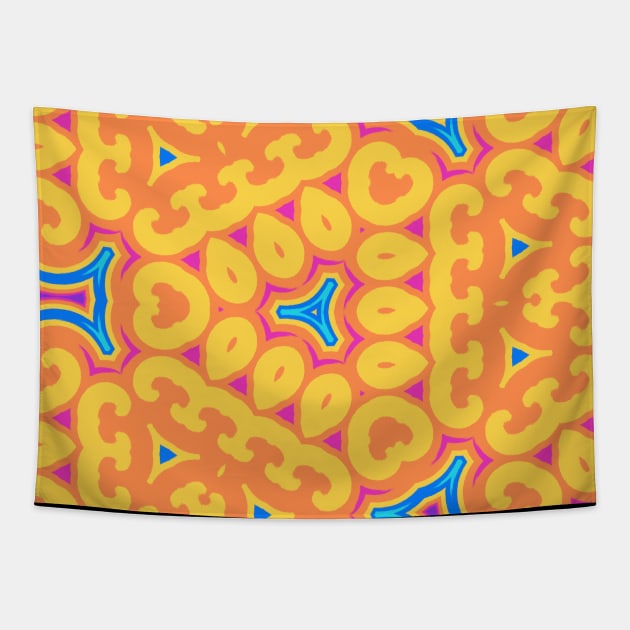 Kaleidoscope of Cute Bright Colors Tapestry by Peaceful Space AS