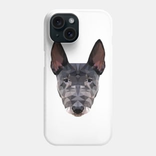 Low Poly Dog Bull Terrier Pet Dogs Art Phone Case