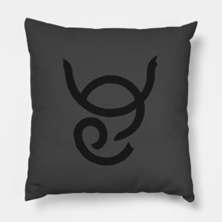 Taurus and Cancer Double Zodiac Horoscope Signs Pillow