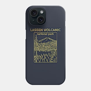 Lassen Volcanic National Park California Phone Case