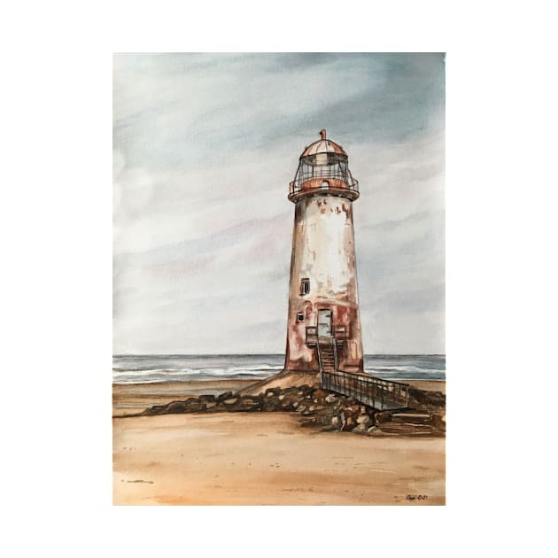 Talacre Lighthouse, North Wales by archiesgirl