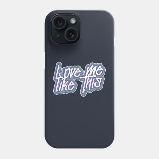 NMIXX Nswer love me like this song grafitti text | Morcaworks Phone Case