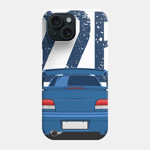 Subaru Car 22B Phone Case by mufflebox