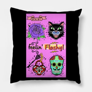 "Feelin' Flashy" Pillow