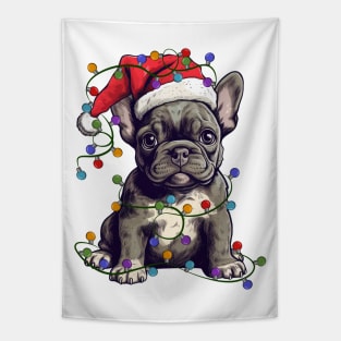 Christmas Puppy Tapestry