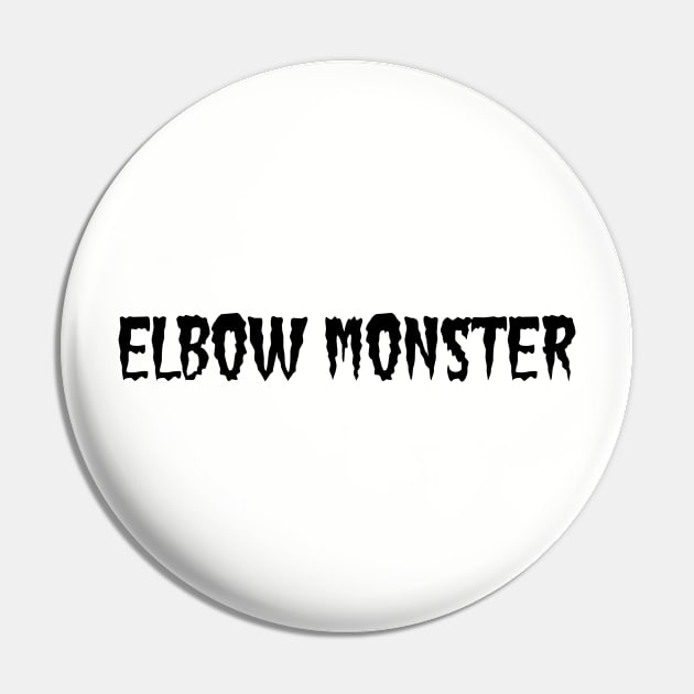 Elbow Monster Pin by MuayThaiOriginals