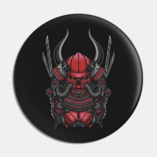 Red Soldier Pin