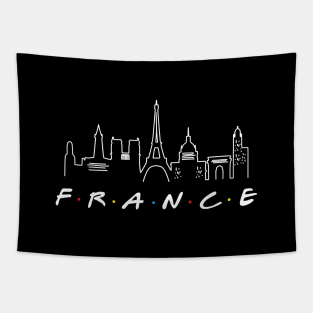 FRANCE CITYSCAPE Tapestry