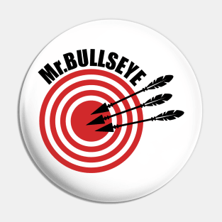 Mr. Bullseye Pin