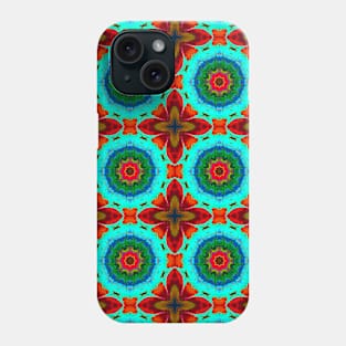 Moroccan arabic oriental tile pattern Phone Case