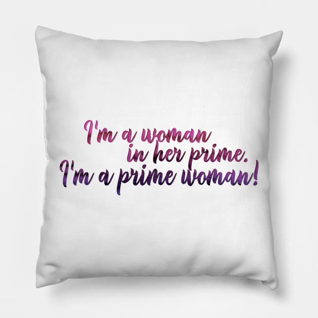 CJ Cregg: Woman in her Prime Pillow by baranskini