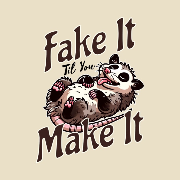 Fake It Till You Make It by WolfeTEES