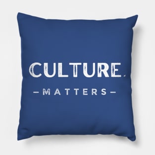 Culture Matters Pillow