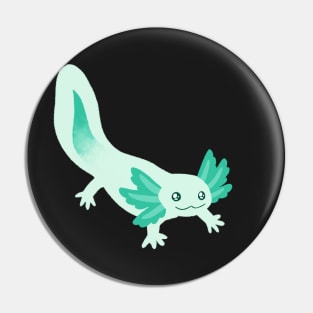 Green Axolotl Pin