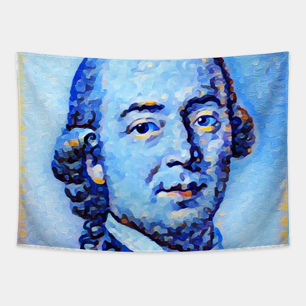 Johann Gottfried Herder Portrait | Johann Gottfried Herder Artwork | Johann Herder Painting 14 Tapestry by JustLit