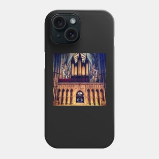 Organ, Lincoln Cathedral Phone Case