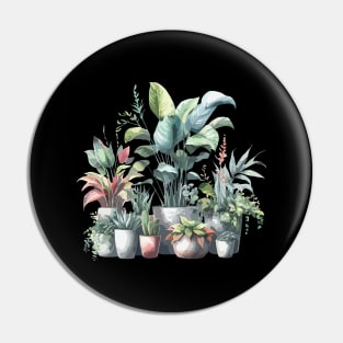 Plants Hoarding Pin