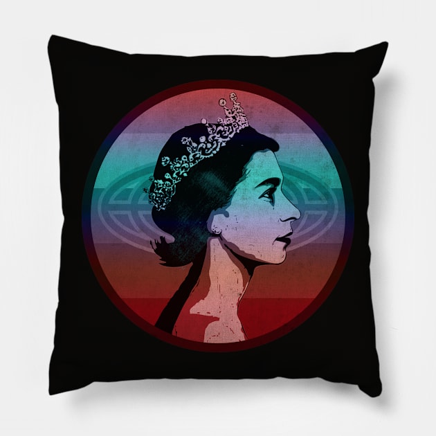 Young Queen E. Pillow by CTShirts