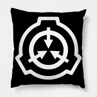 SCP Foundation Insignia (White) Pillow