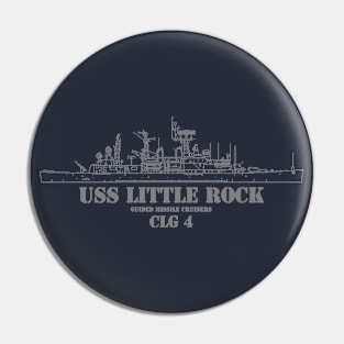 USS Little Rock Pin