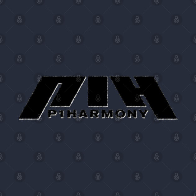 P1HARMONY Logo Halftone by Maries Papier Bleu