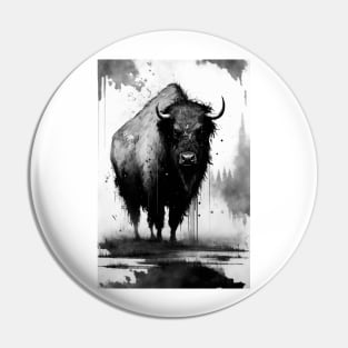 Ink Buffalo Painting Pin