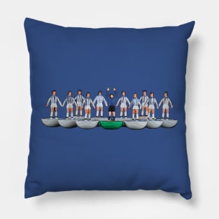 Huddersfield Town/Kilmarnock subbuteo inspired design Pillow