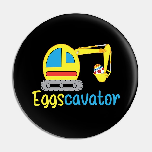 Eggscavator Easter Eggs Pin by FamiLane