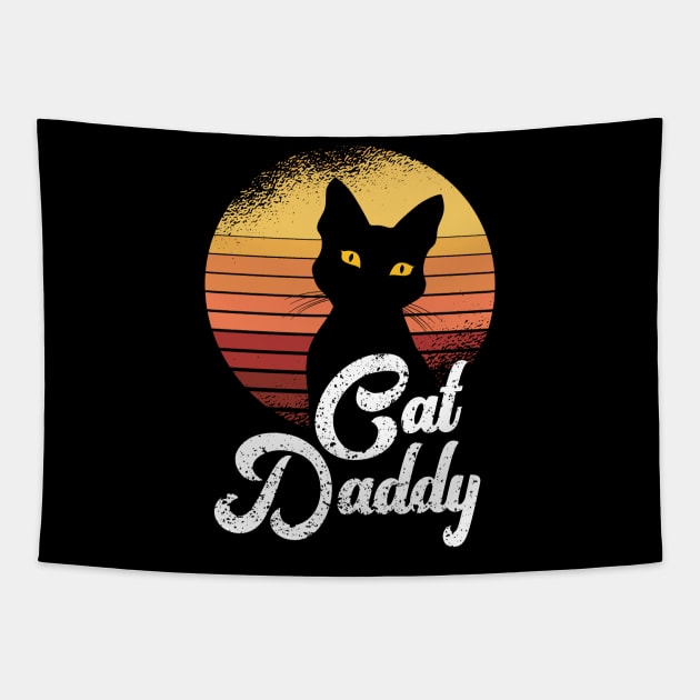 Vintage Cat Daddy Tapestry by TeddyTees