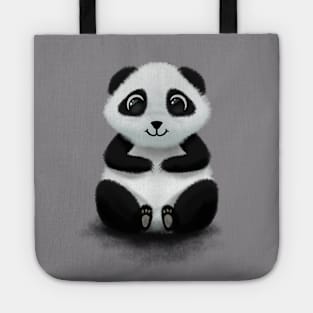 Cute Baby Panda Tote