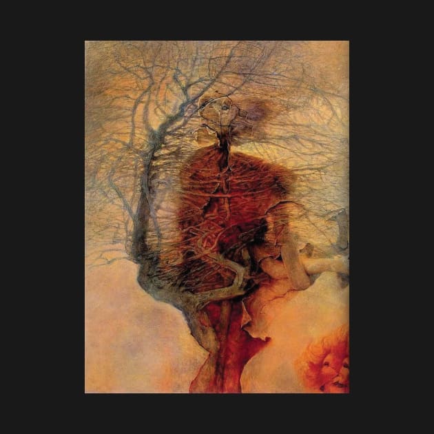 Zdzislaw Beksinski by QualityArtFirst