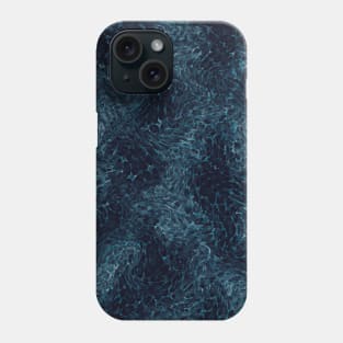 Blue liquify Phone Case