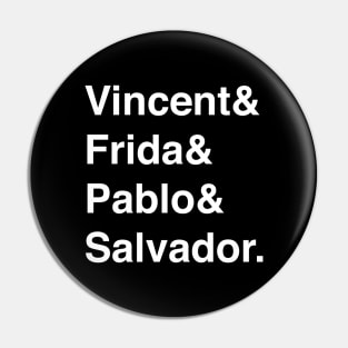 famous artists list Pin