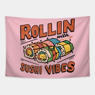 Sushi Roll Tapestry