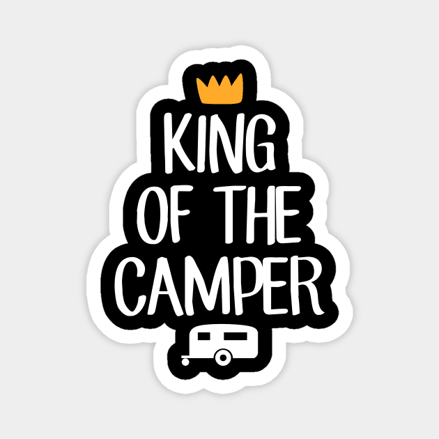 King of the camper Magnet by captainmood