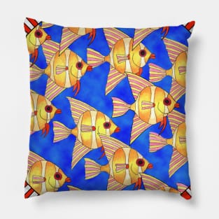 Golden Pennies Pillow