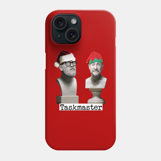 Taskmaster christmas gift for him (with text) Phone Case by SmerkinGherkin