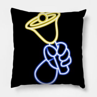 Jingle Bell Neon Pillow