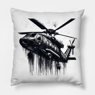 Helicopter Gunship Pillow