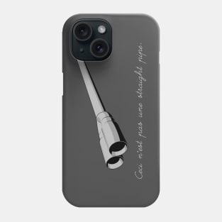 Une Straight Pipe Phone Case