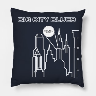 Chicago Dime Big City Pillow