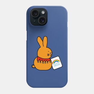 Essential Employee Bunny Rainbow Phone Case